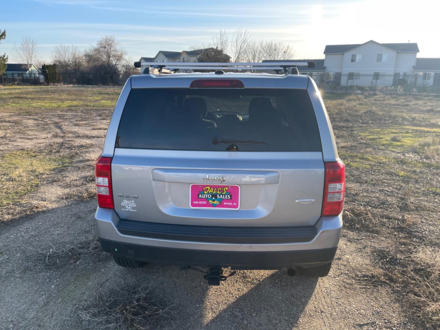 2017 Silver /Black Jeep Patriot Latitude (1C4NJRFBXHD) with an 2.4L L4 DOHC 16V engine, AT transmission, located at 813 E Fairview Ave, Meridian , ID, 83642, (208) 336-8230, 43.618851, -116.384010 - Photo#12